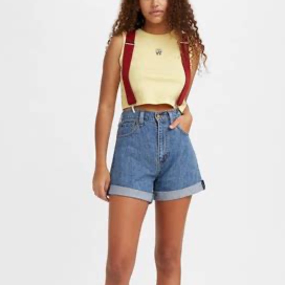 Levi's x Pokemon Misty Shorts Sz 26 - Picture 1 of 8